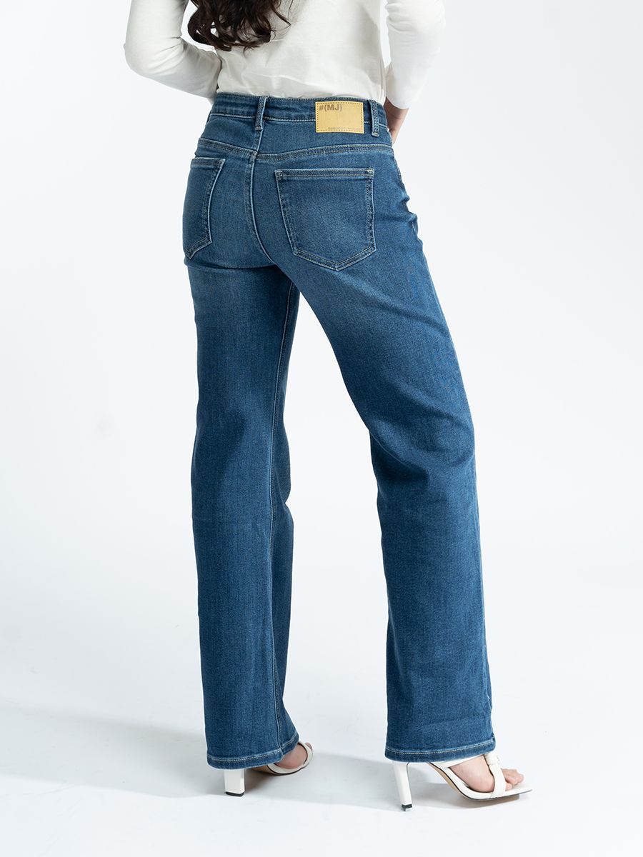 Quần nữ dài jeans MESSI WJB026975 (Straight)