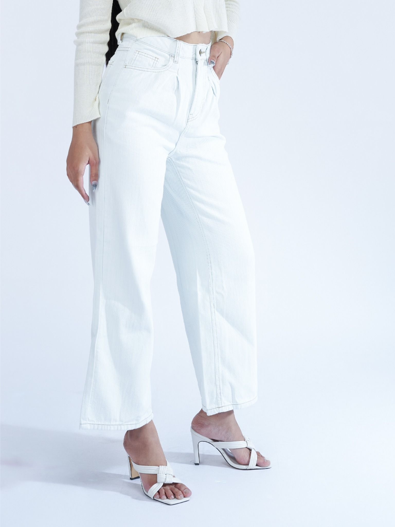 Quần nữ dài jeans WJB0280 (Straight)