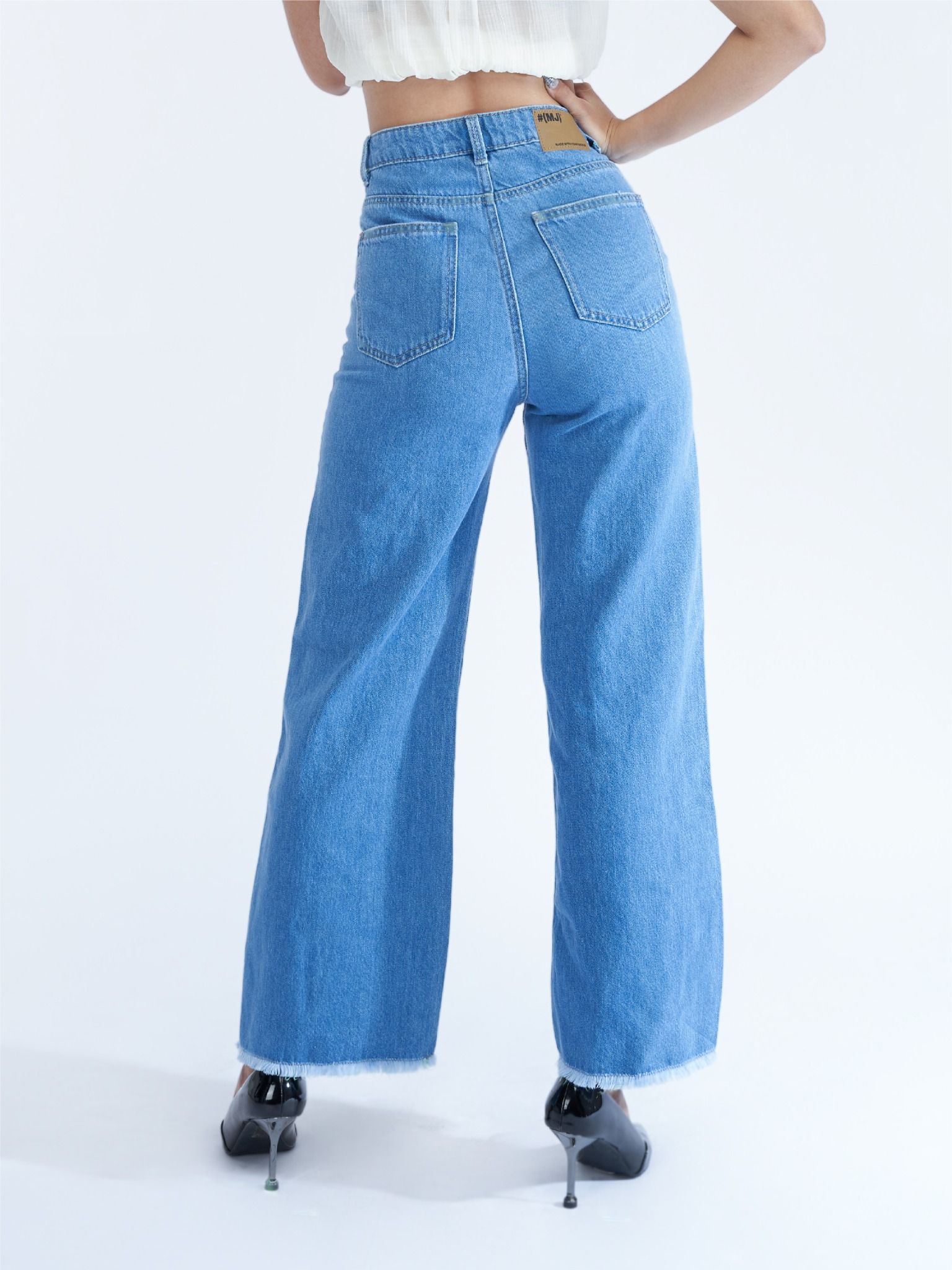 Quần nữ dài jeans WJB0287 (Straight)