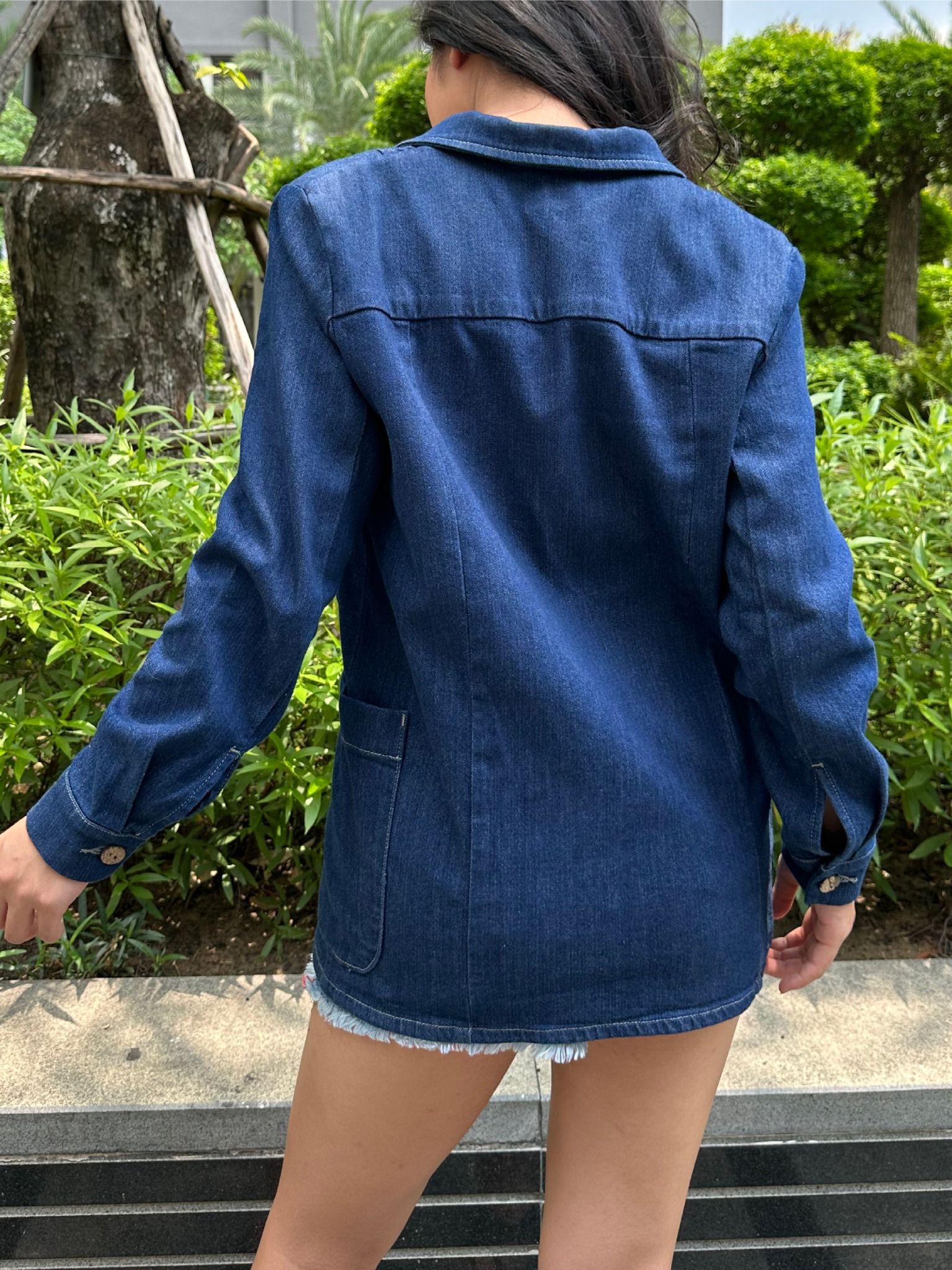 Áo Kiểu Jeans Nữ WJB0290
