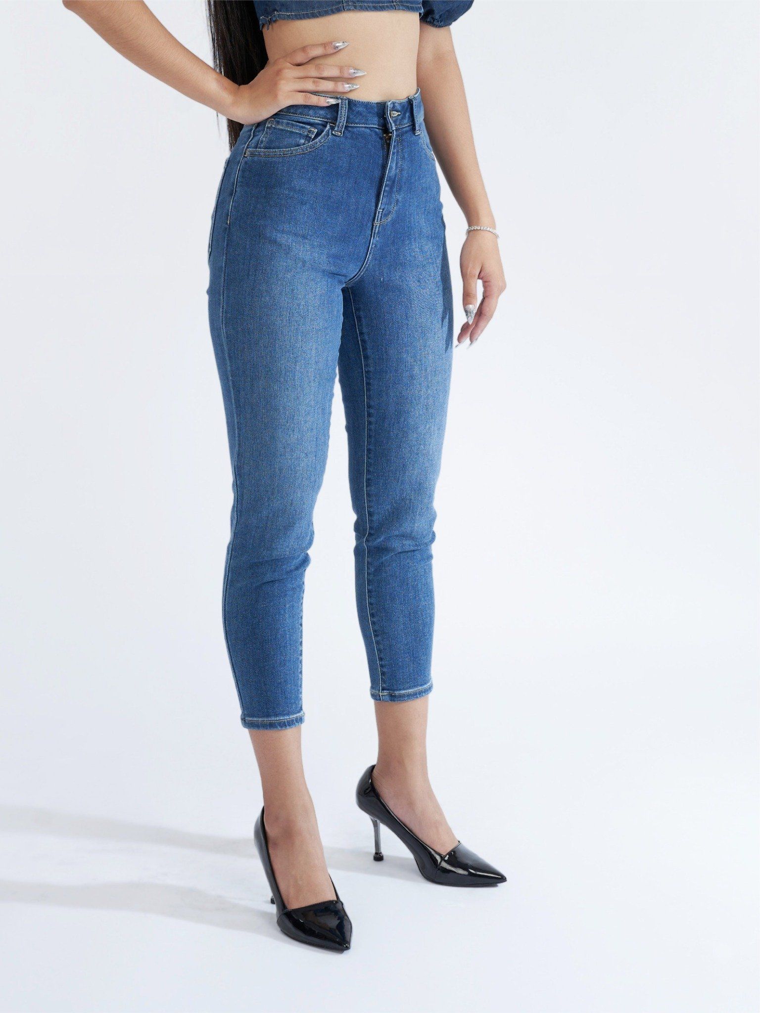 Quần nữ dài jeans WJB0294 -45 (Baggy)