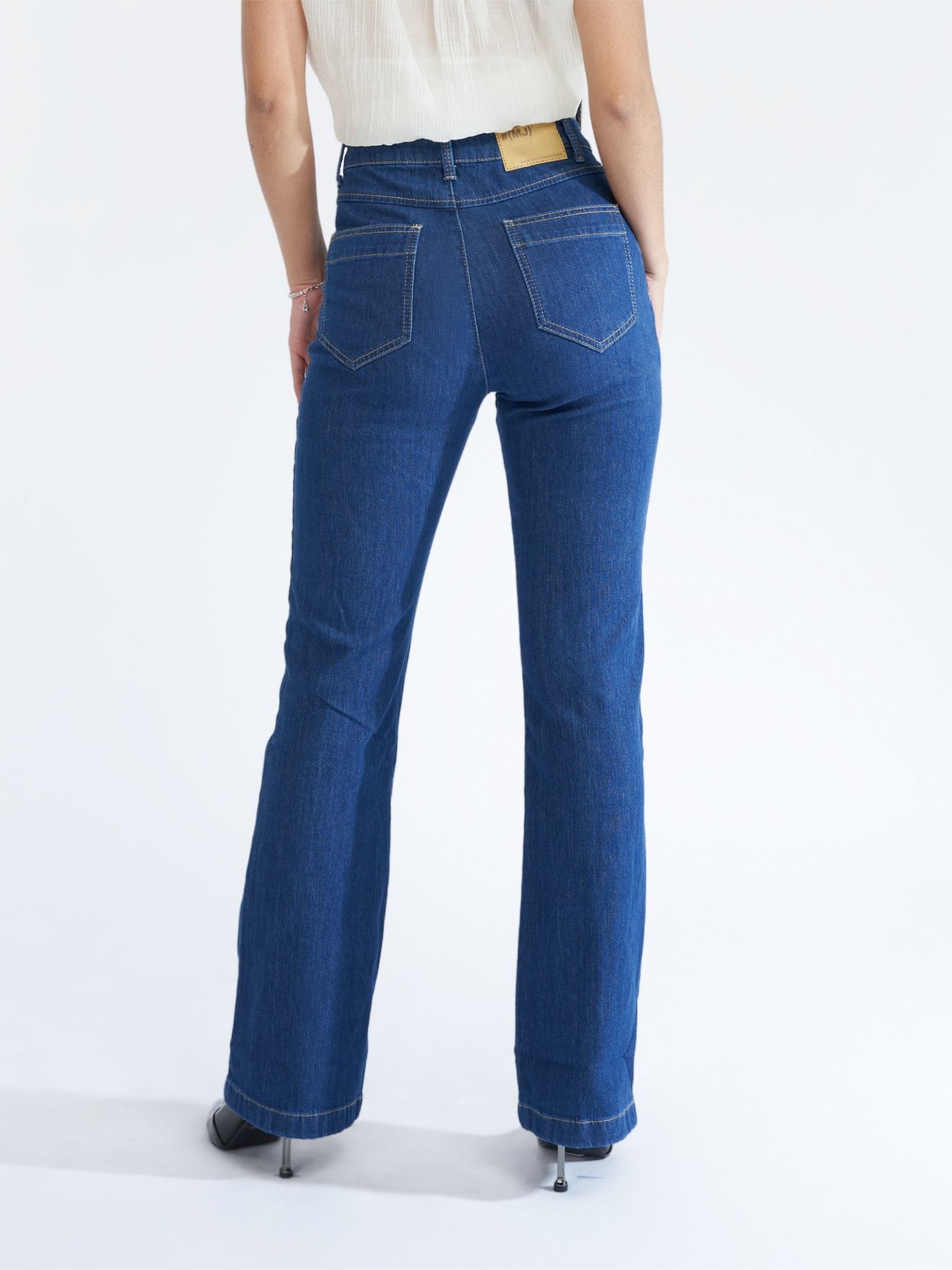 Quần nữ dài jeans WJB0296 (Flare)
