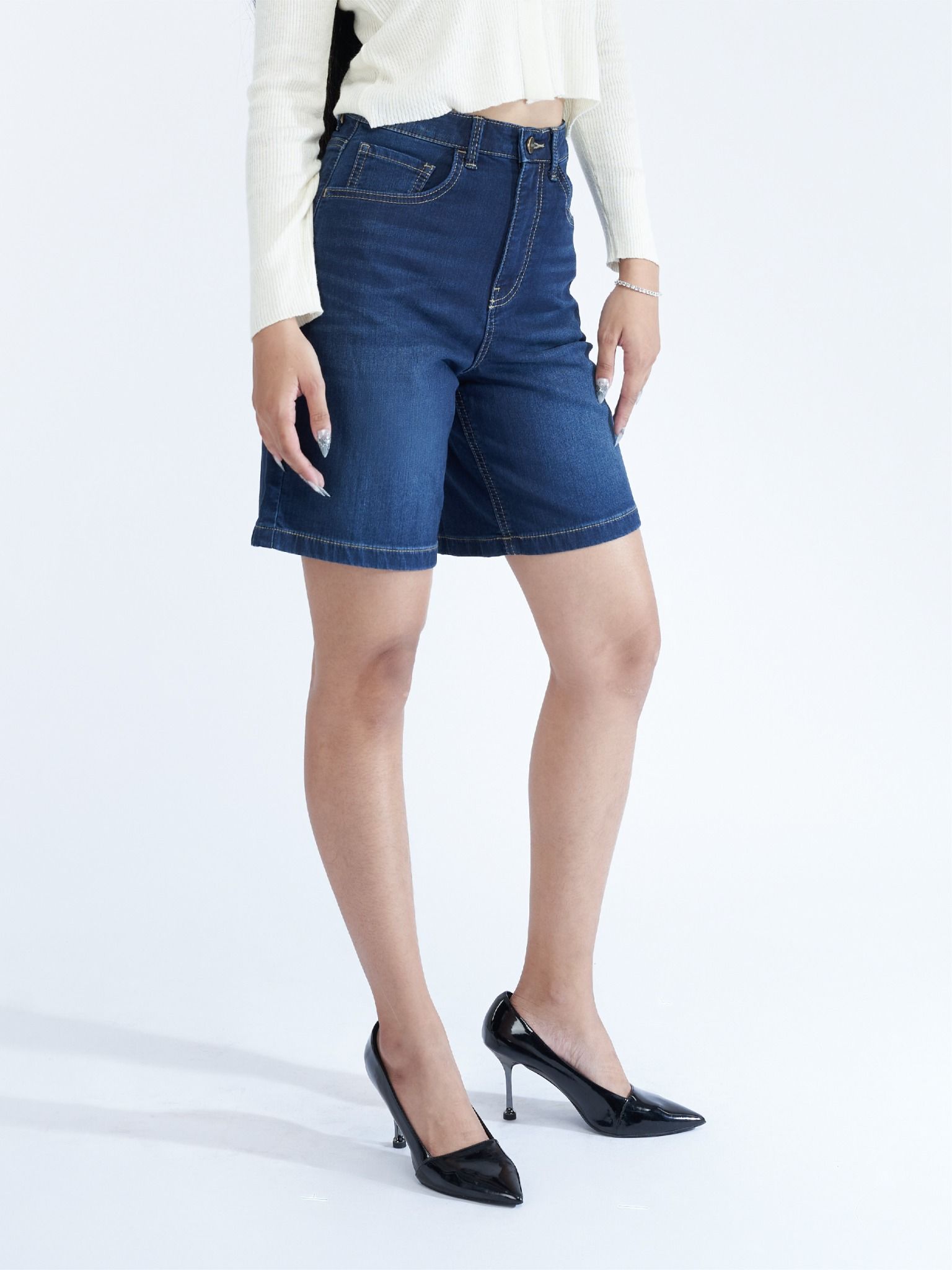 Quần nữ short jeans WJB0299 (Classic)
