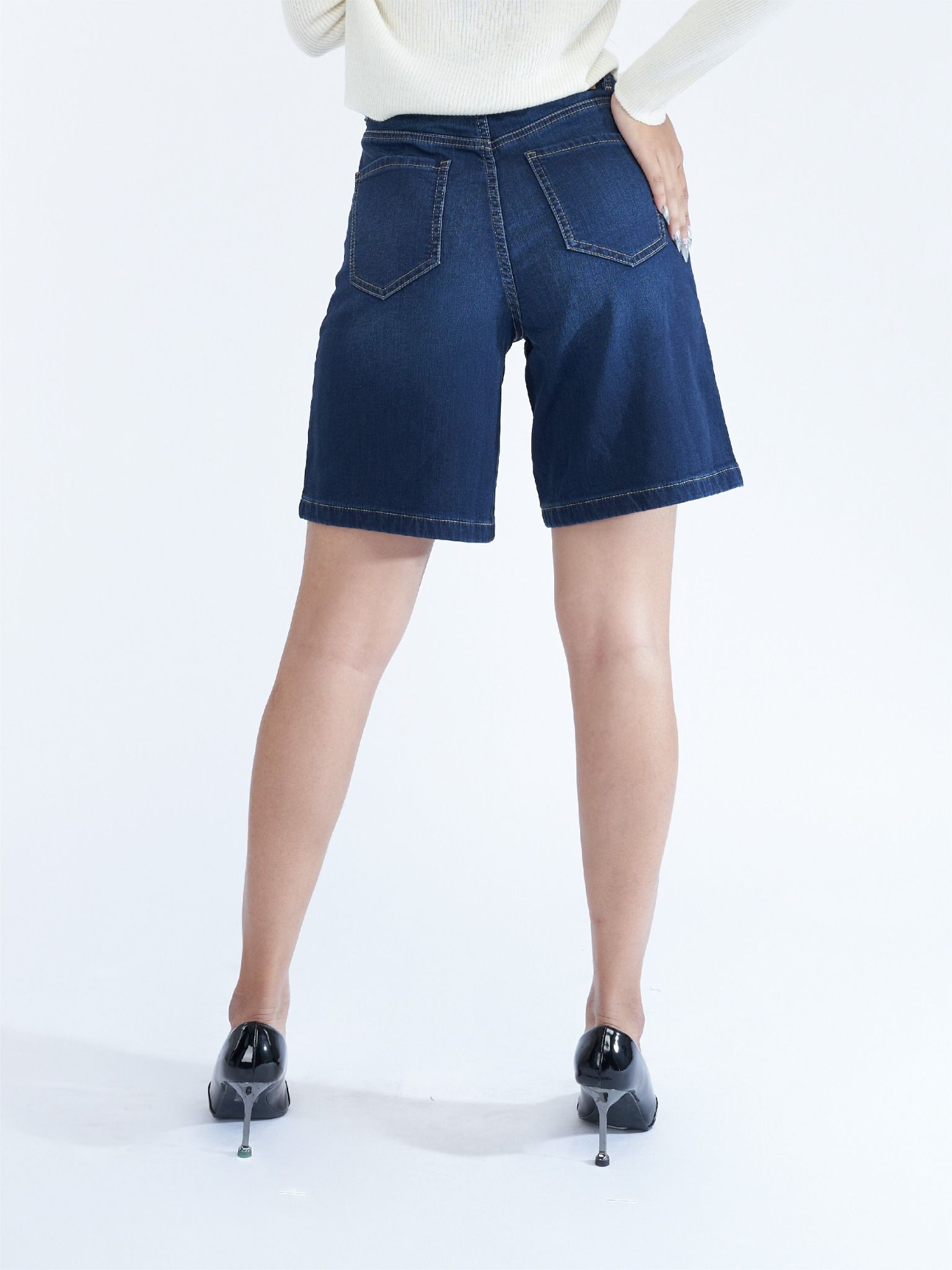 Quần nữ short jeans WJB0299 (Classic)