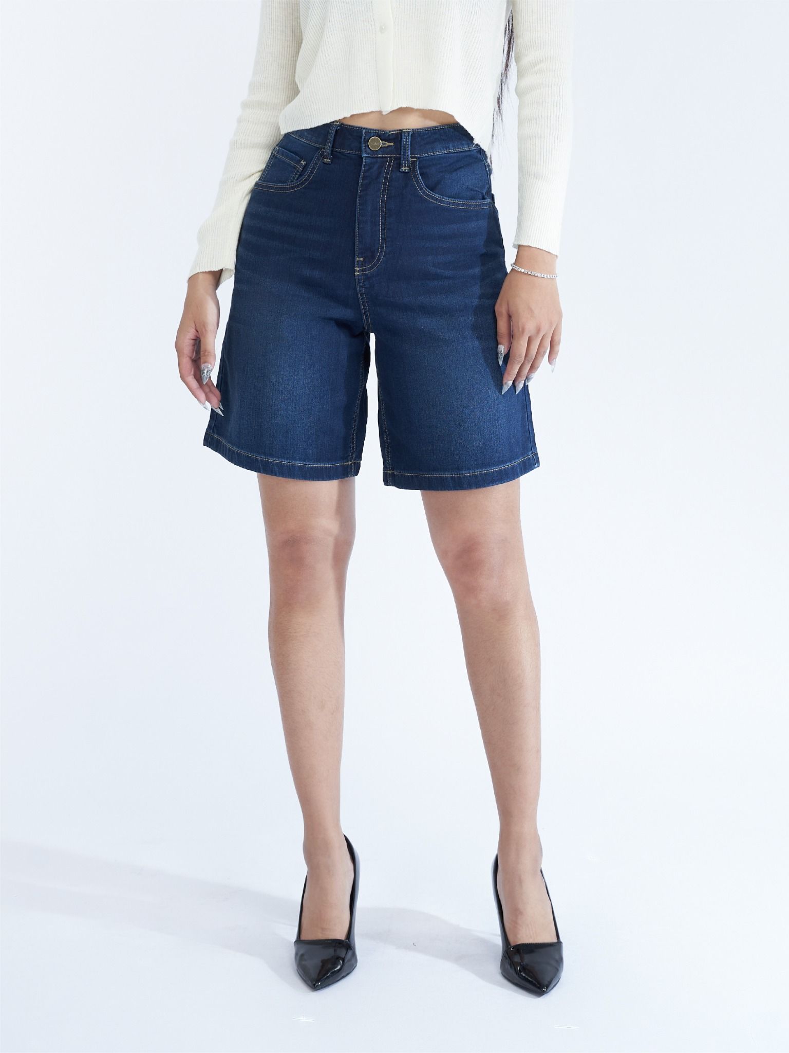Quần nữ short jeans WJB0299 (Classic)