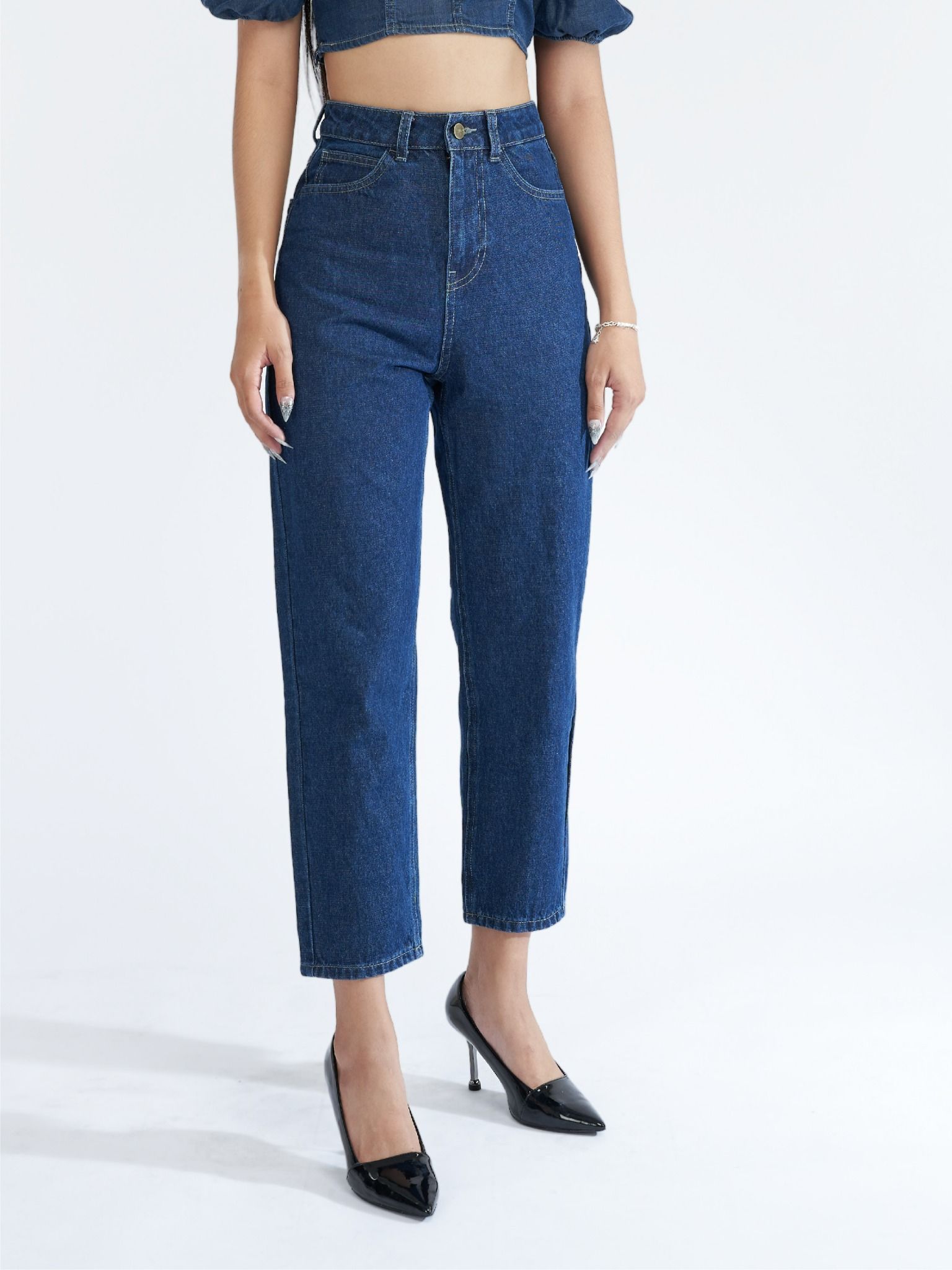 Quần nữ dài jeans WJB0302-48 (Baggy)