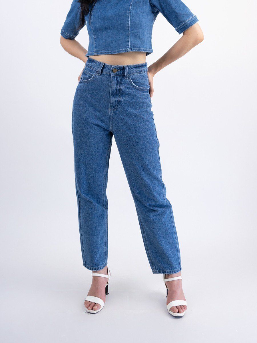 Quần nữ dài jeans WJB0302-72 (Baggy)