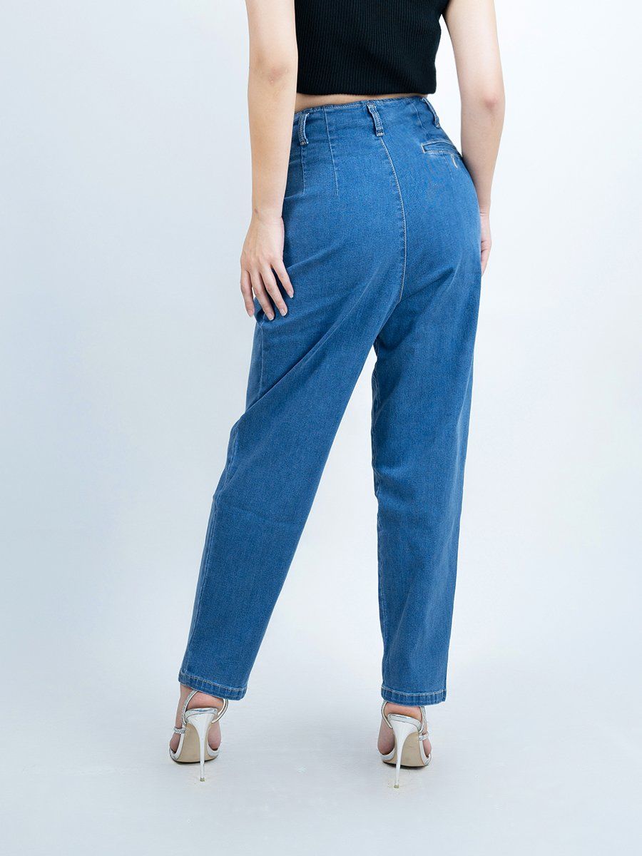 Quần nữ dài jeans MESSIJEANS WJB0303 (Baggy)