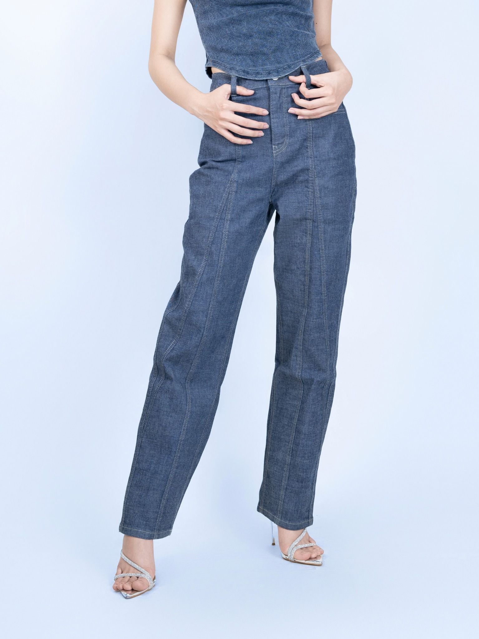 Quần nữ dài jeans MESSI WJB0321-40