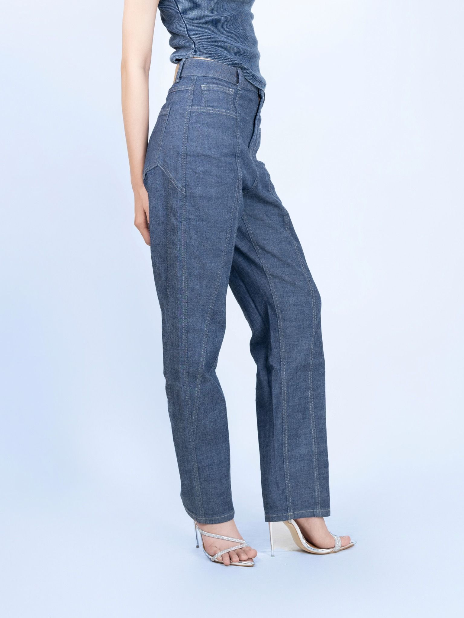 Quần nữ dài jeans MESSI WJB0321-40