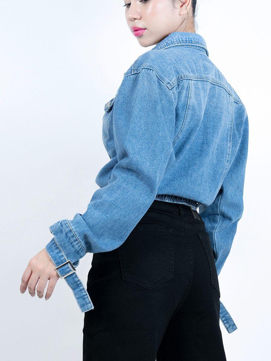 Áo khoác nữ jeans MESSI WJB0328-45