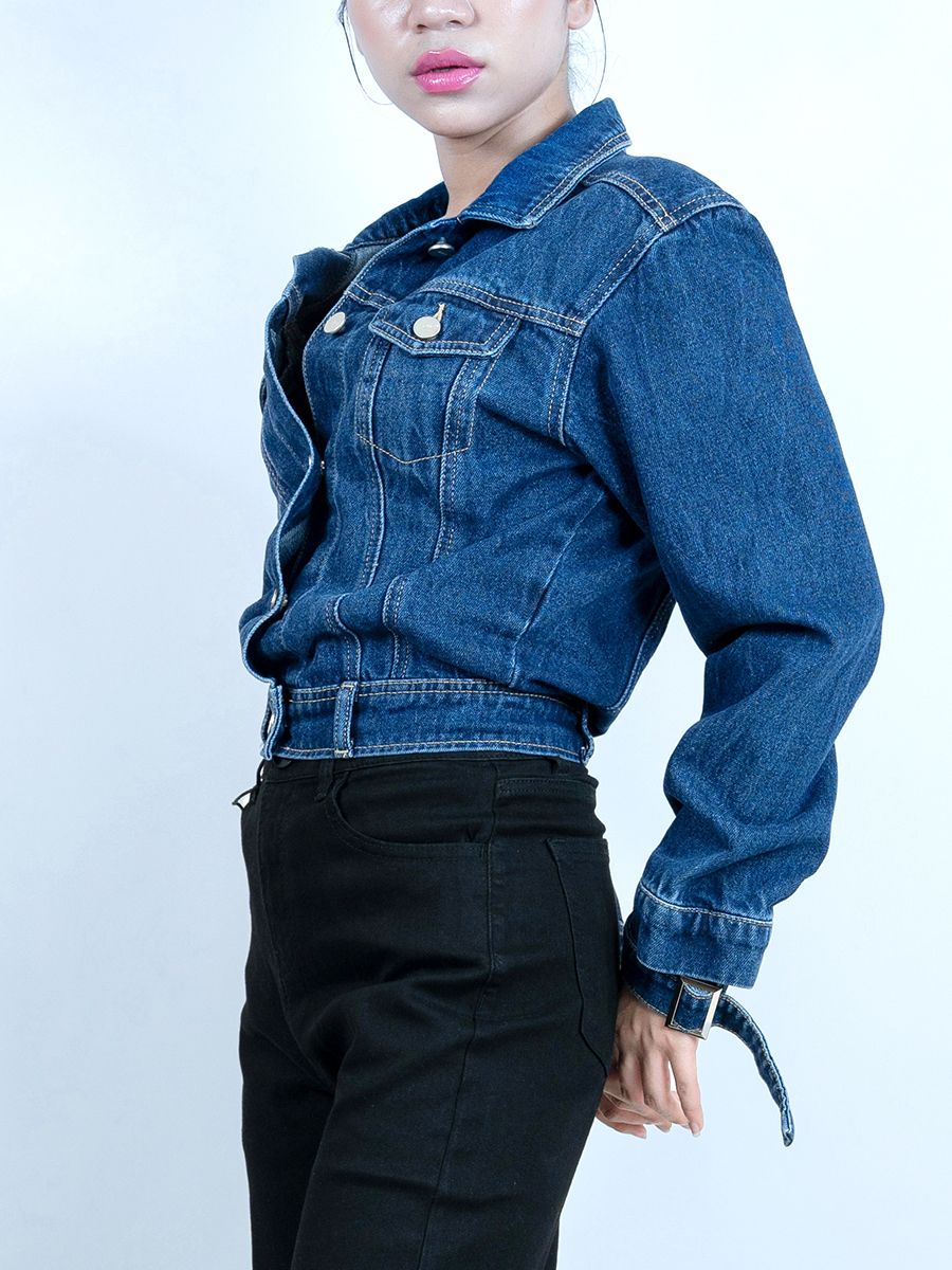 Áo khoác nữ jeans MESSI WJB0328-48