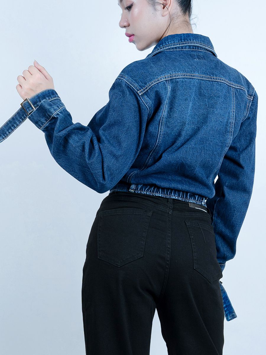 Áo khoác nữ jeans MESSI WJB0328-48
