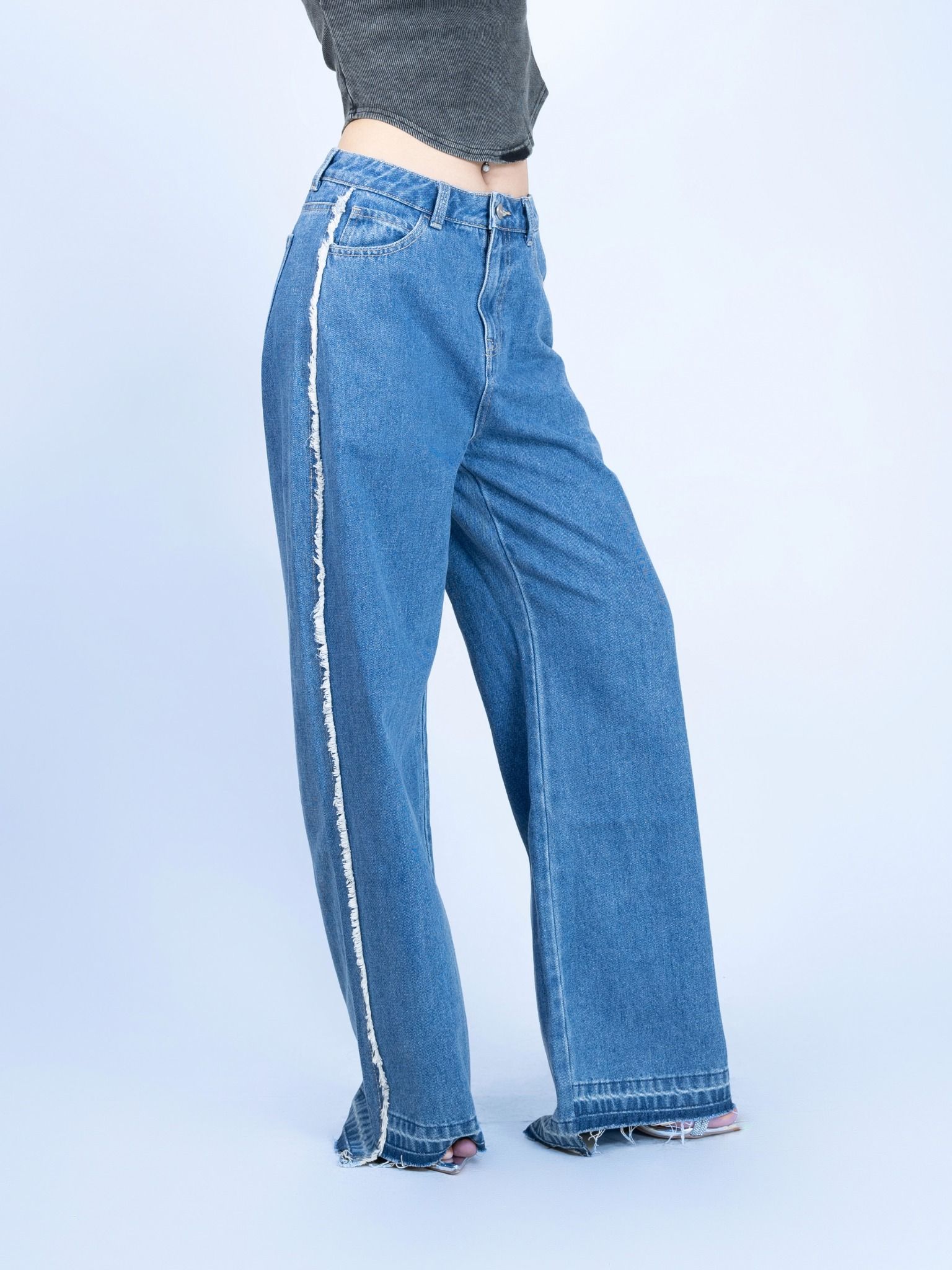 Quần nữ dài jeans MESSI WJB0329-45