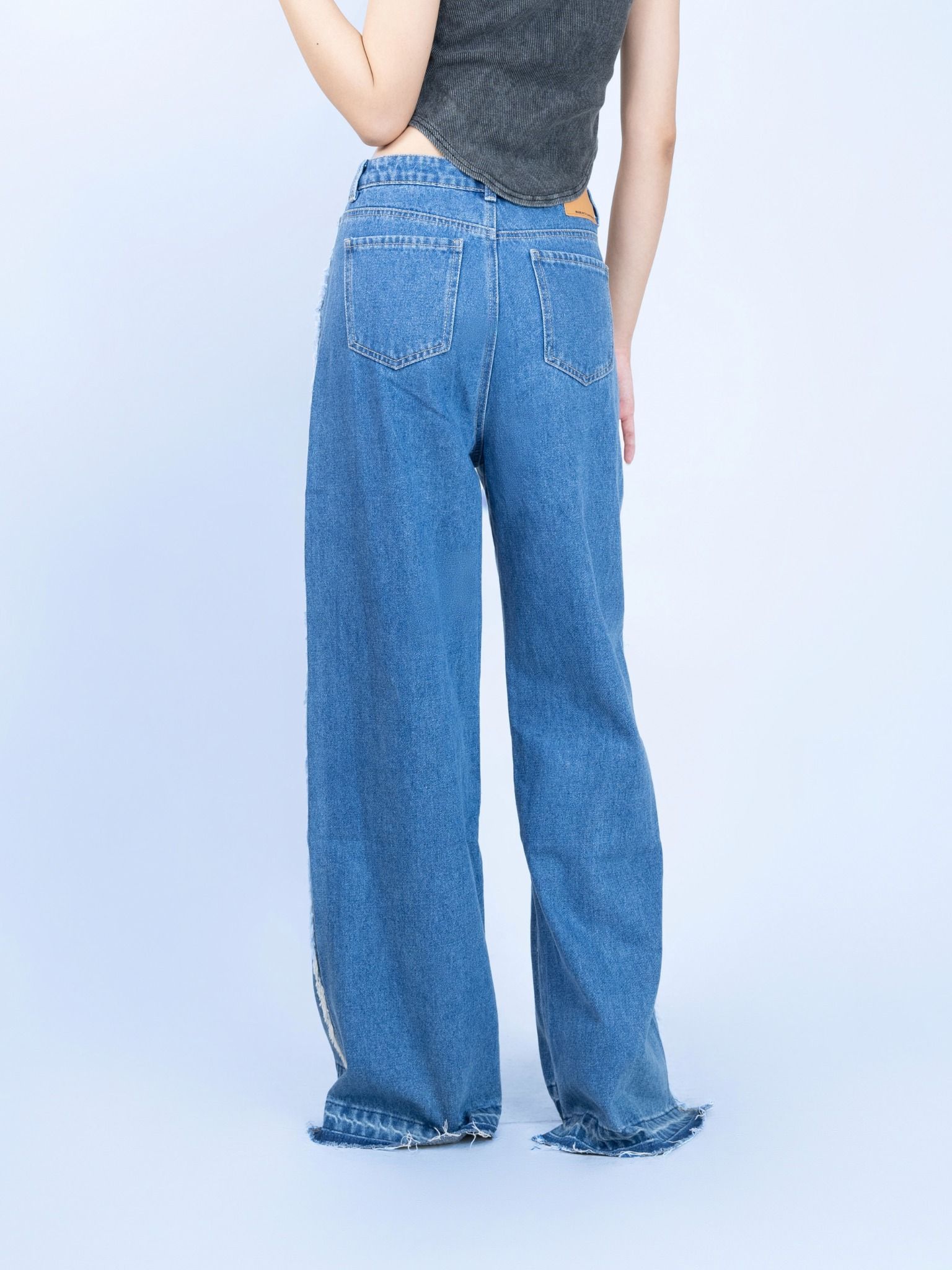 Quần nữ dài jeans MESSI WJB0329-45