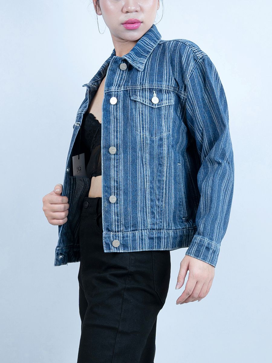 Áo khoác nữ jeans MESSIJEANS WJB0332