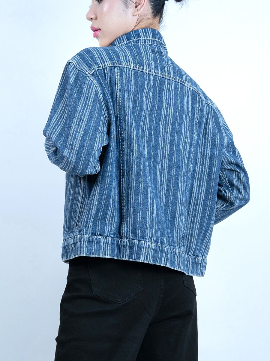 Áo khoác nữ jeans MESSIJEANS WJB0332