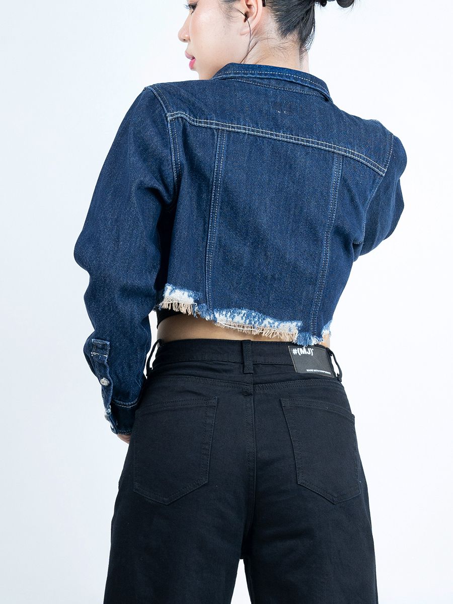 Áo khoác nữ jeans MESSIJEANS WJB0346