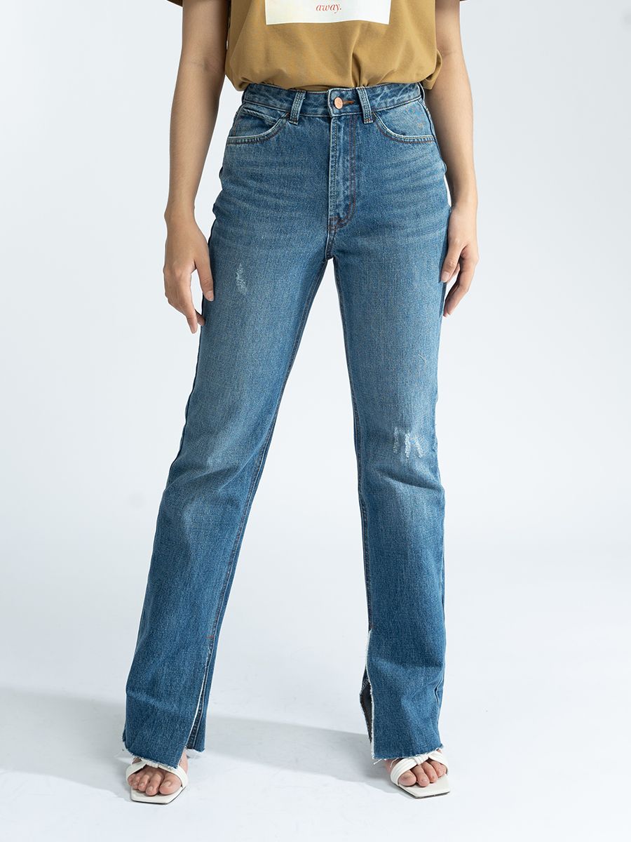 Quần nữ dài jeans MESSI WJF014578 (Tailor)