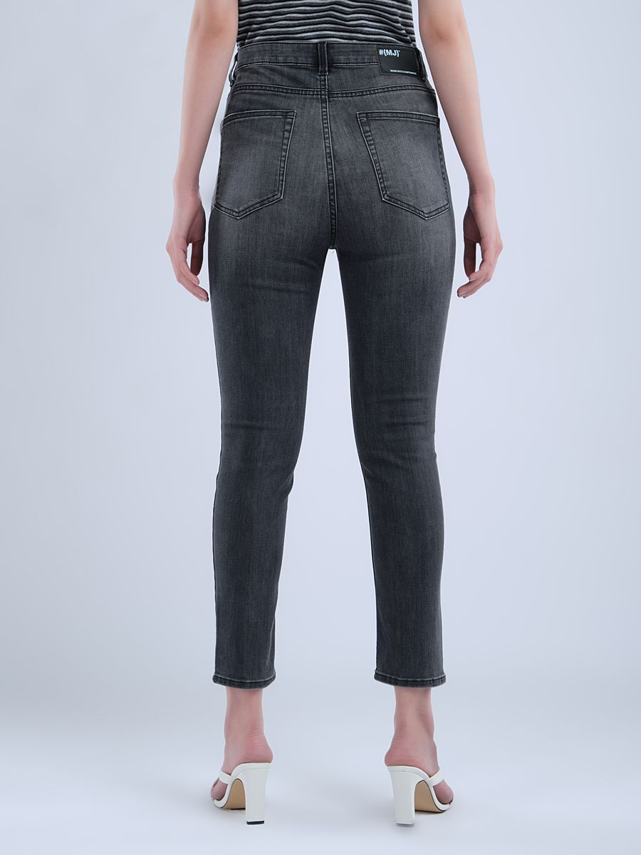 Quần nữ dài jeans 9 tấc WJF0201-75 (High rise slim)
