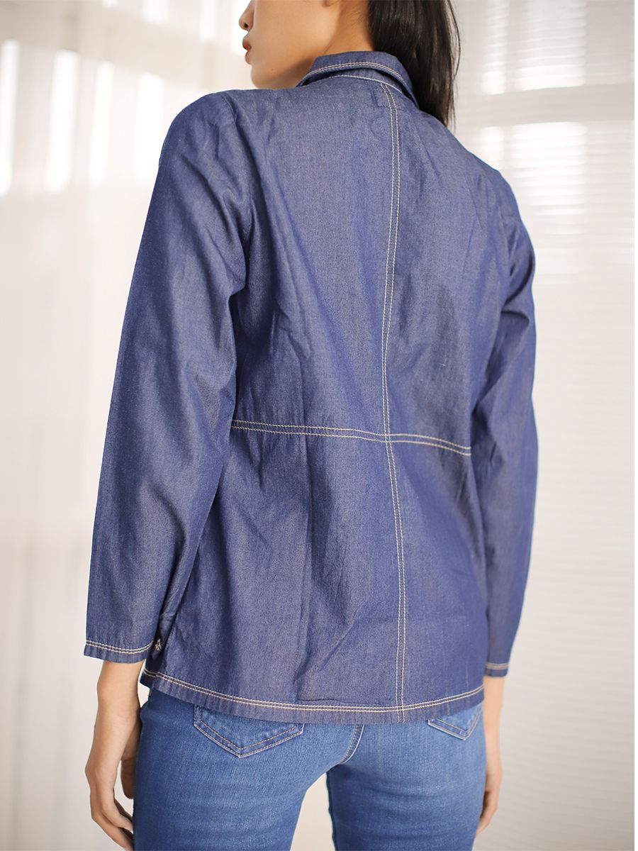 Áo khoác nữ jeans WJF0219-48 (Tailor)