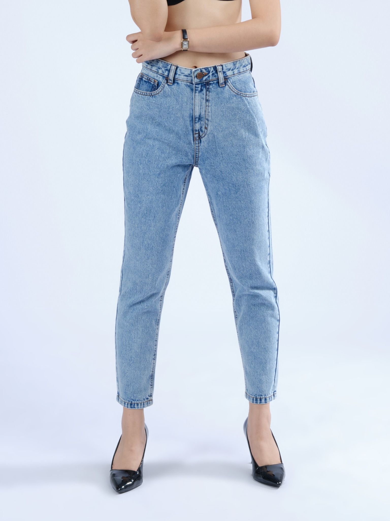 Quần nữ lửng jeans 24