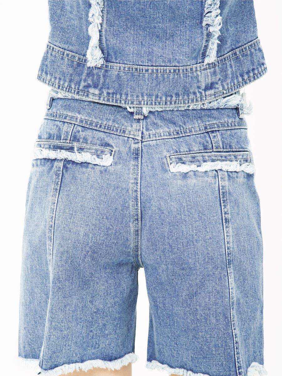 Quần short jeans nữ thời trang MESSI WJT0173-40 (Tailor)