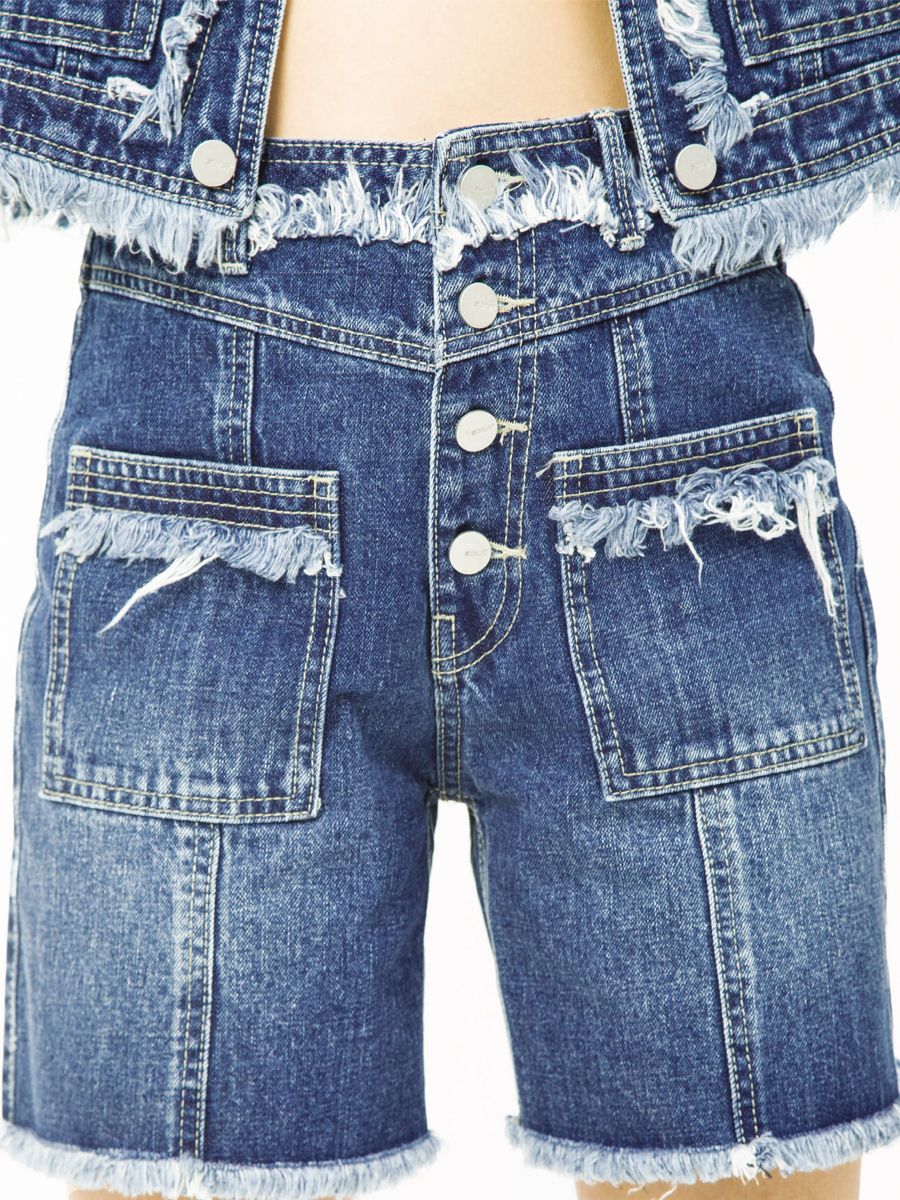 Quần short jeans nữ thời trang MESSI WJT0173-40 (Tailor)