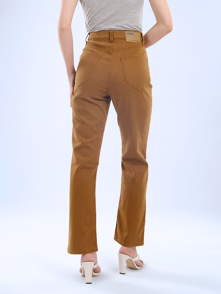 Quần nữ dài khaki WKF0160-40 (Slim Flare)
