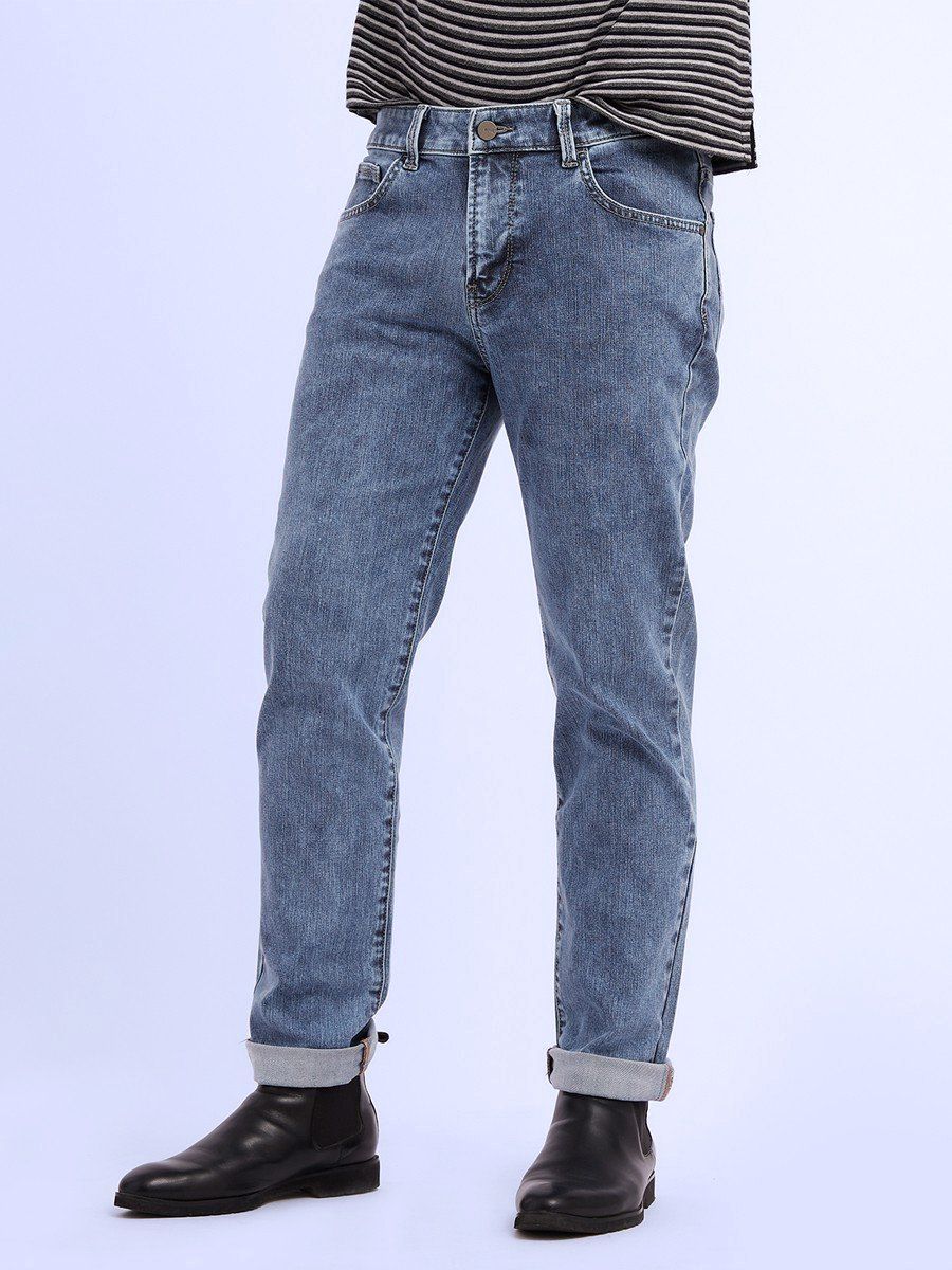 Quần nam dài jeans MESSI MJB0154-42 (Straight)