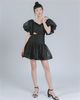 HAUSE Puff Minidress - Black