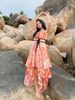 DANCE YOUR LOVE AWAY Mididress - Tropica