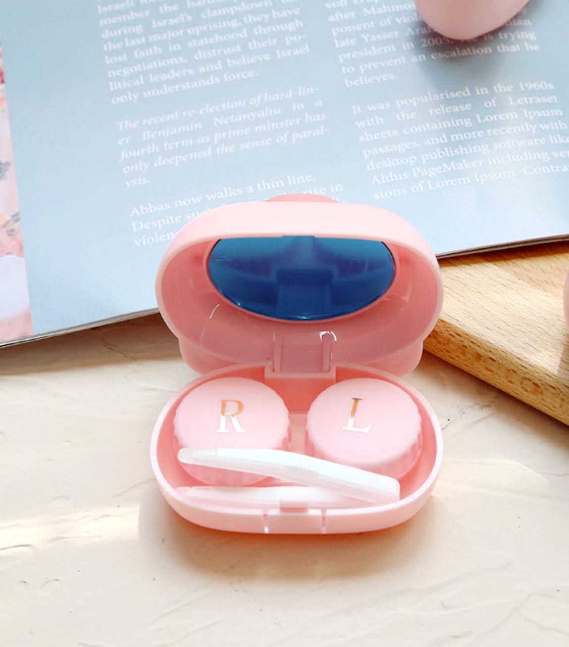 Lens luxury DOLL EYES - BOX heo hồng