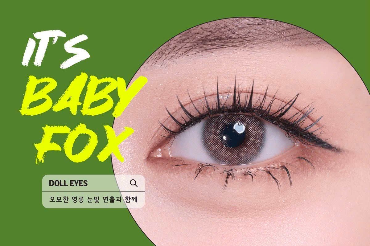Kính áp tròng DOLL EYES Babyfox - 14,2mm - 1 Month