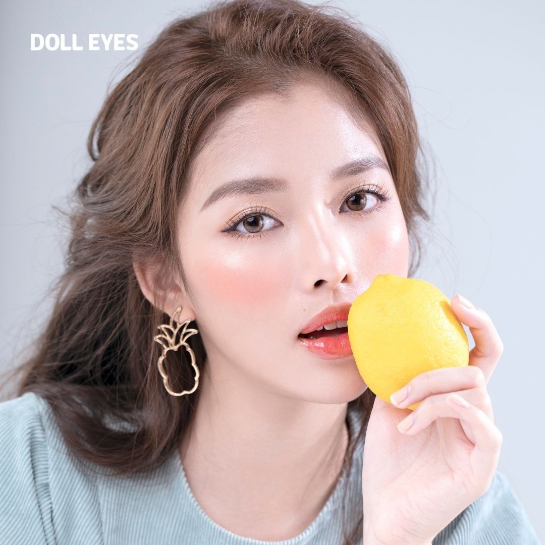 Kính áp tròng DOLL EYES Jenith Brown 14.2 mm - Fall In Love Collection