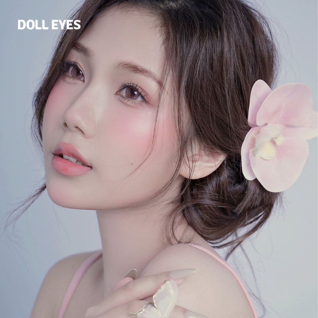 Kính áp tròng DOLL EYES Rose-11 14,2mm - Ready For Love Collection