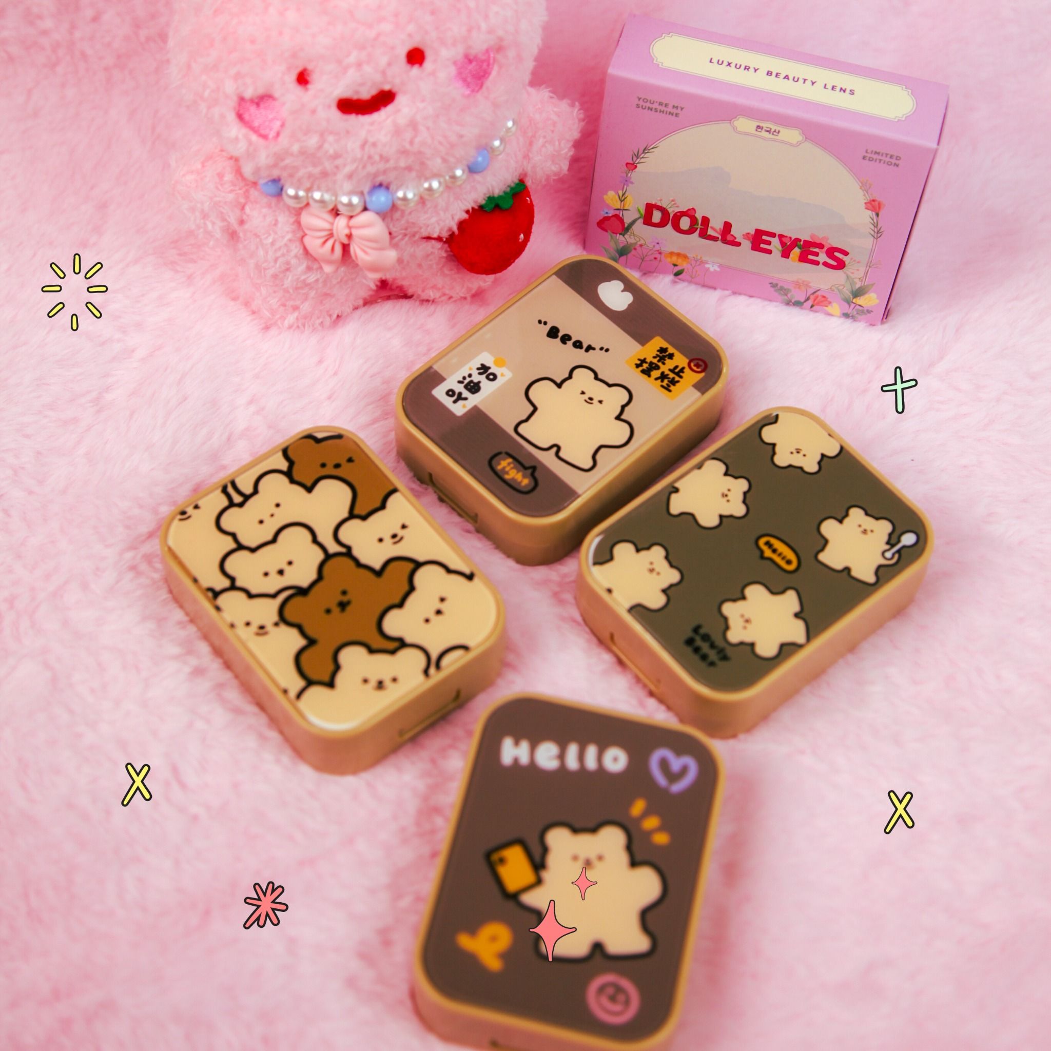 Luxury Lens DOLL EYES - Bear Box