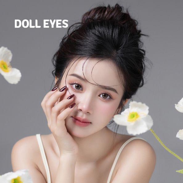 Luxury Beauty Lens DOLL EYES Jenini Choco 14,2mm - 1 month