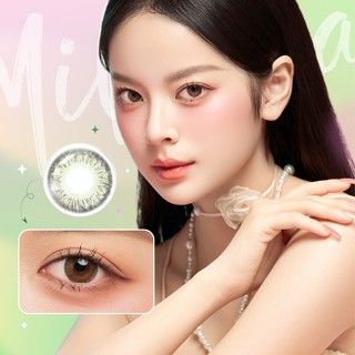 Kính áp tròng DOLL EYES - Milia olive brown - 14,2mm