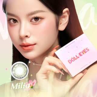 Kính áp tròng DOLL EYES - Milia olive brown - 14,2mm