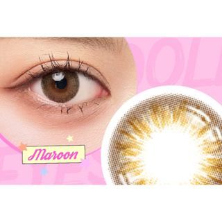 Kính áp tròng DOLL EYES - Jenini Maroon - 14,2mm