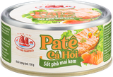  Patê cá hồi sốt phô mai kem - 90g 