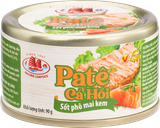  Patê cá hồi sốt phô mai kem - 90g 