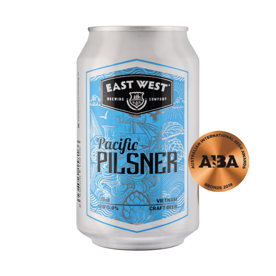  Bia lon 330ml - Pacific Pilsner 