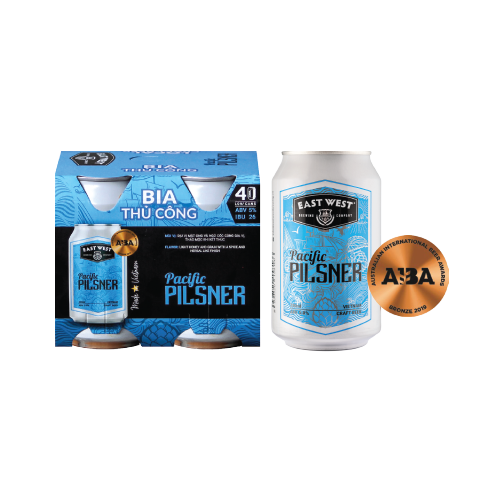  Bia lon 330ml - Pacific Pilsner 