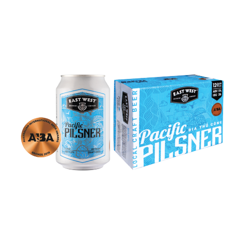 Bia lon 330ml - Pacific Pilsner 