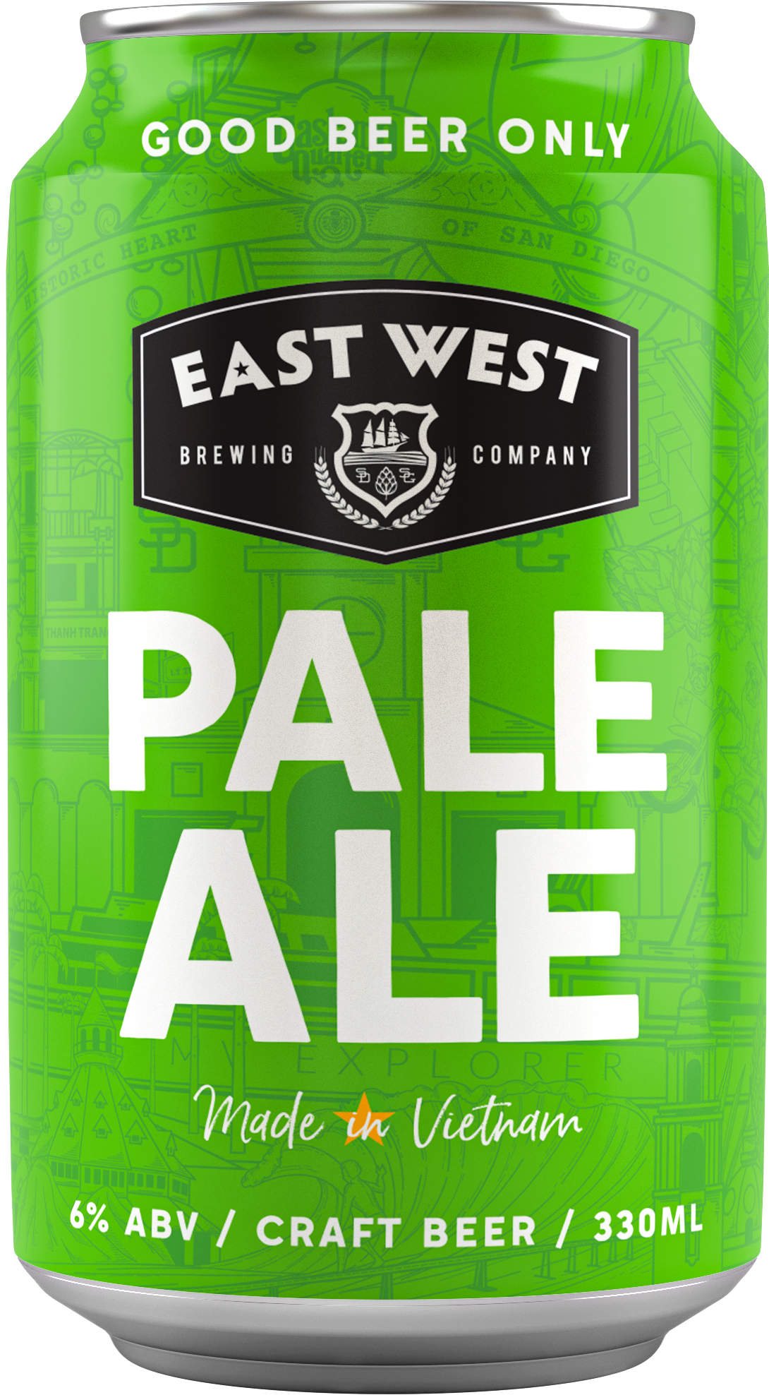  Bia lon 330ml - East West Pale Ale 
