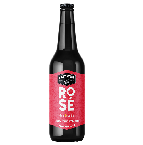 Bia chai 330ml - East West Rose