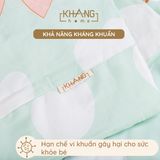 Túi Nệm Cho Bé Đi Học Vải Tencel Khang Home - Chần Bông Thiên Nhiên Mềm Mát, Nhỏ Gọn, Tiện Lợi, Bé Say Giấc An Toàn Ở M