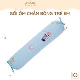  Gối Ôm Trẻ Em Khang Home - Chất Liệu 100% Vải Cotton Thiên Nhiên Thoáng Mát, An Toàn Cho Bé 